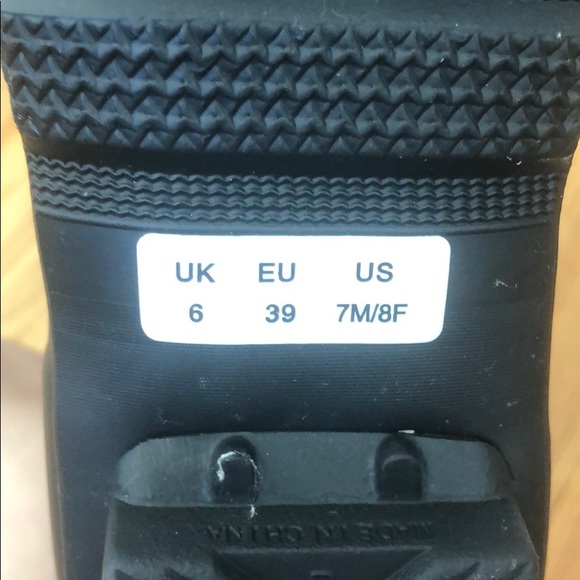 HUNTER BOOTS UNISEX MARBLE 7 MALE 8 FEMALE - Picture 9 of 13